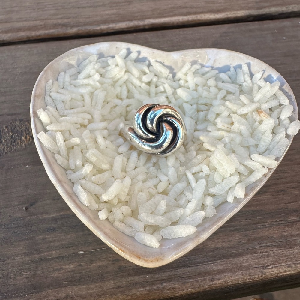 Sterling Sliver Large Knot Ring